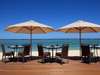 LUX Le Morne - deck on the beach